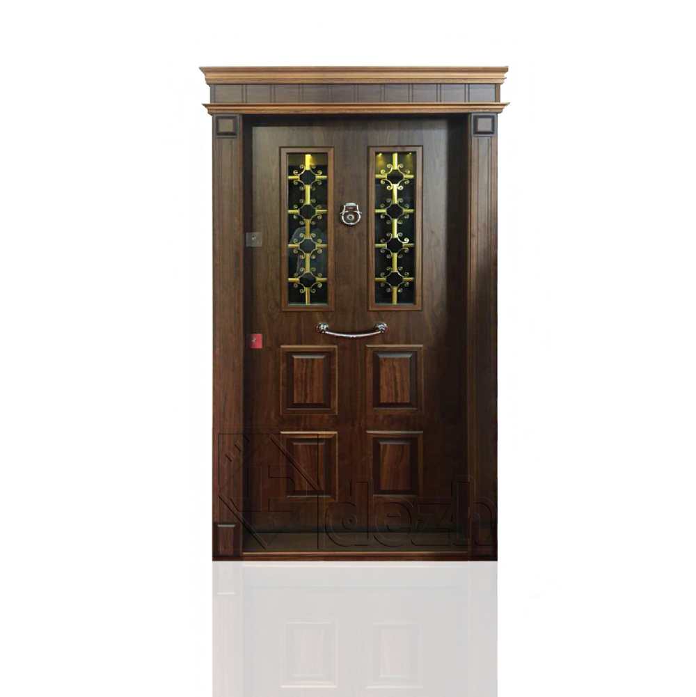 درب ضد سرقت تک لنگه لابی شیشه خور سری لوکس مدل DZ-112 2 درب ضد سرقت تک لنگه لابی شیشه خور سری لوکس مدل DZ-112