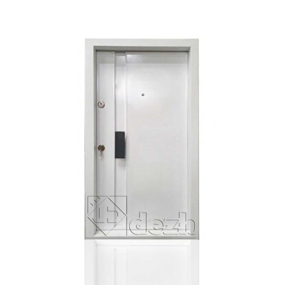 درب ضد سرقت رویه فلز سفید سری درجه یک DZ-155 2 درب ضد سرقت رویه فلز سفید سری درجه یک DZ-155
