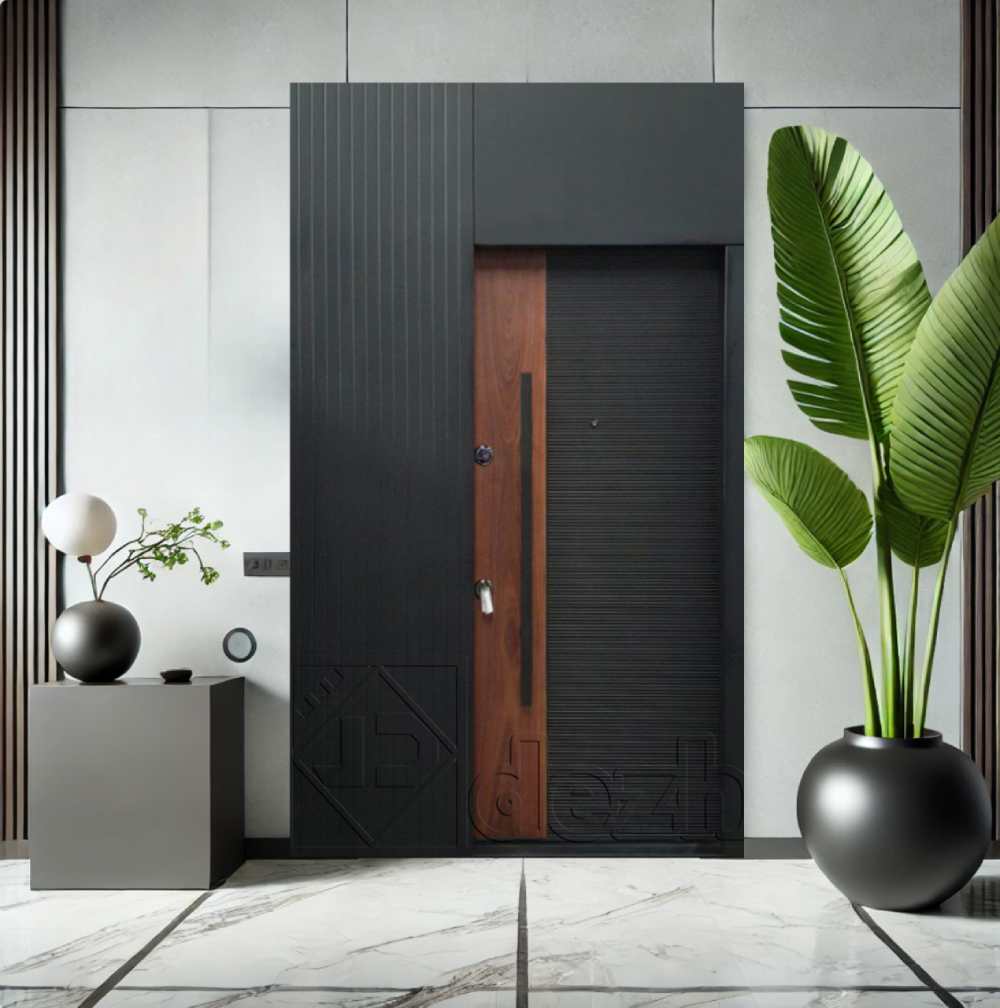 درب ضد سرقت تک لنگه سری لوکس مدل DZ-255