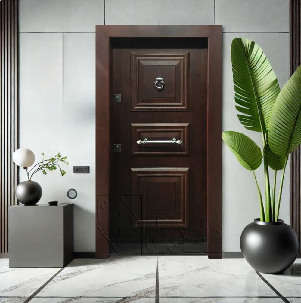 درب ضد سرقت سری لوکس ، تک لنگه مدل DZ-77